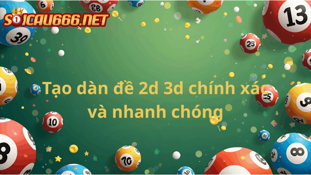 tạo dàn đề